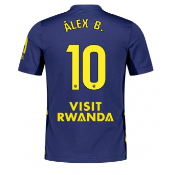 Billige Fotballdrakt Atletico Madrid Alex Baena #10 Replika Bortedrakt 2025-26 Kortermet